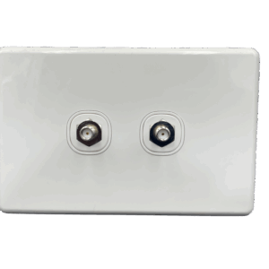 Dual SMA Wallplate