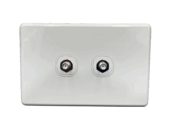 Dual SMA Wallplate