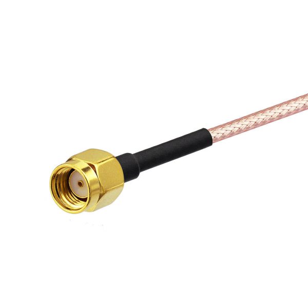 SMA MALE TO RP SMA MALE RG316 PIGTAIL CABLE