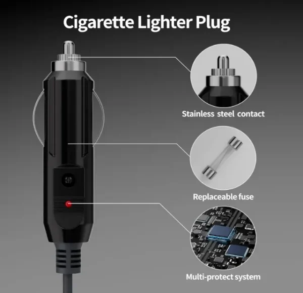 Starlink MINI DC to Cigarette Lighter cable