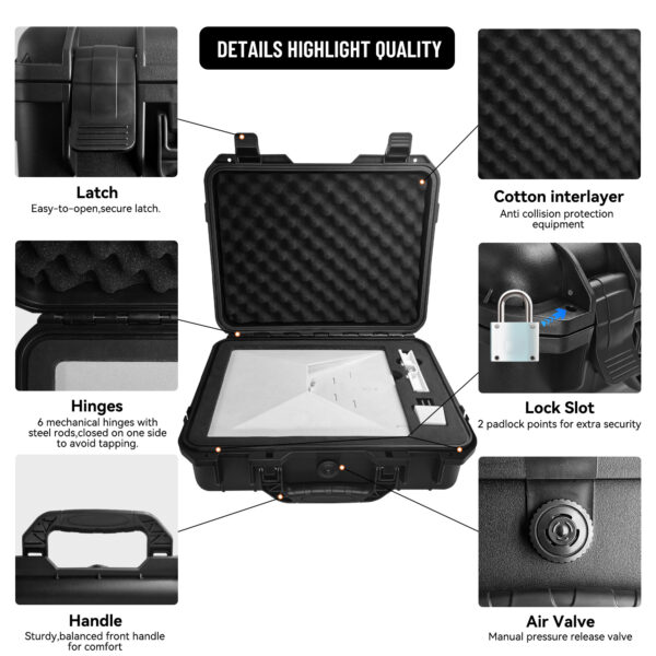 Starlink MINI Black Case Features
