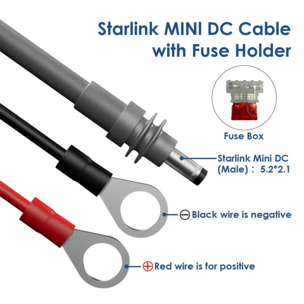 Starlink MINI DC to Terminal Cable
