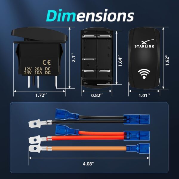Starlink MINI Rocker Switch